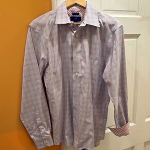 Egara Pink Dress Shirt Professional Long-Sleeve